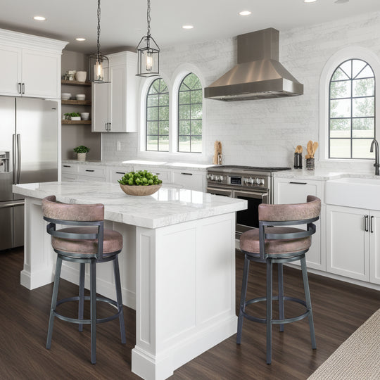 Armen Living Madrid Painted Finish Barstool