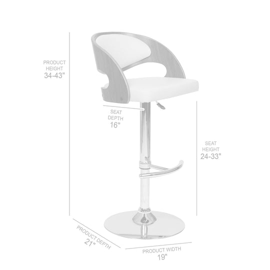 Malibu Adjustable Barstool