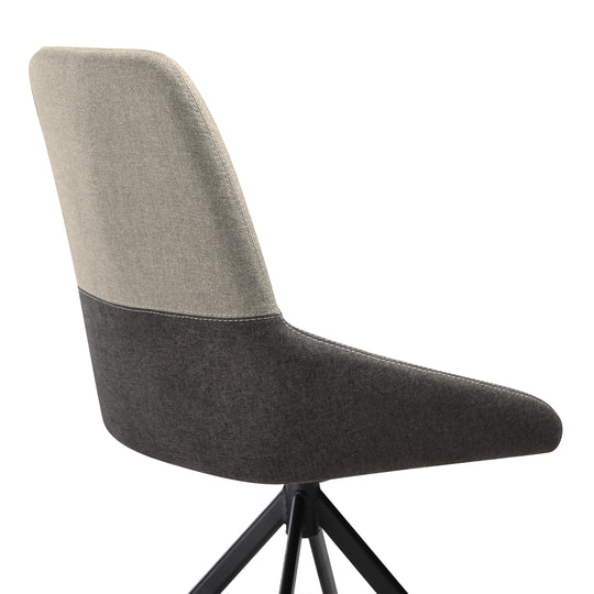 Maverick Swivel Upholstered Dining Chair Set of 2