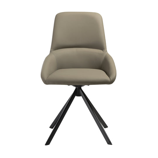 Maverick Swivel Upholstered Dining Chair Set of 2