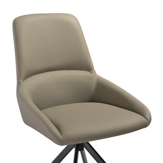 Maverick Swivel Upholstered Dining Chair Set of 2