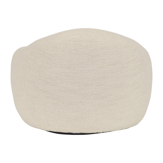 Molly Upholstered Swivel Accent Chair in Pearl