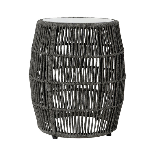 Emory Indoor Outdoor Stool End Table