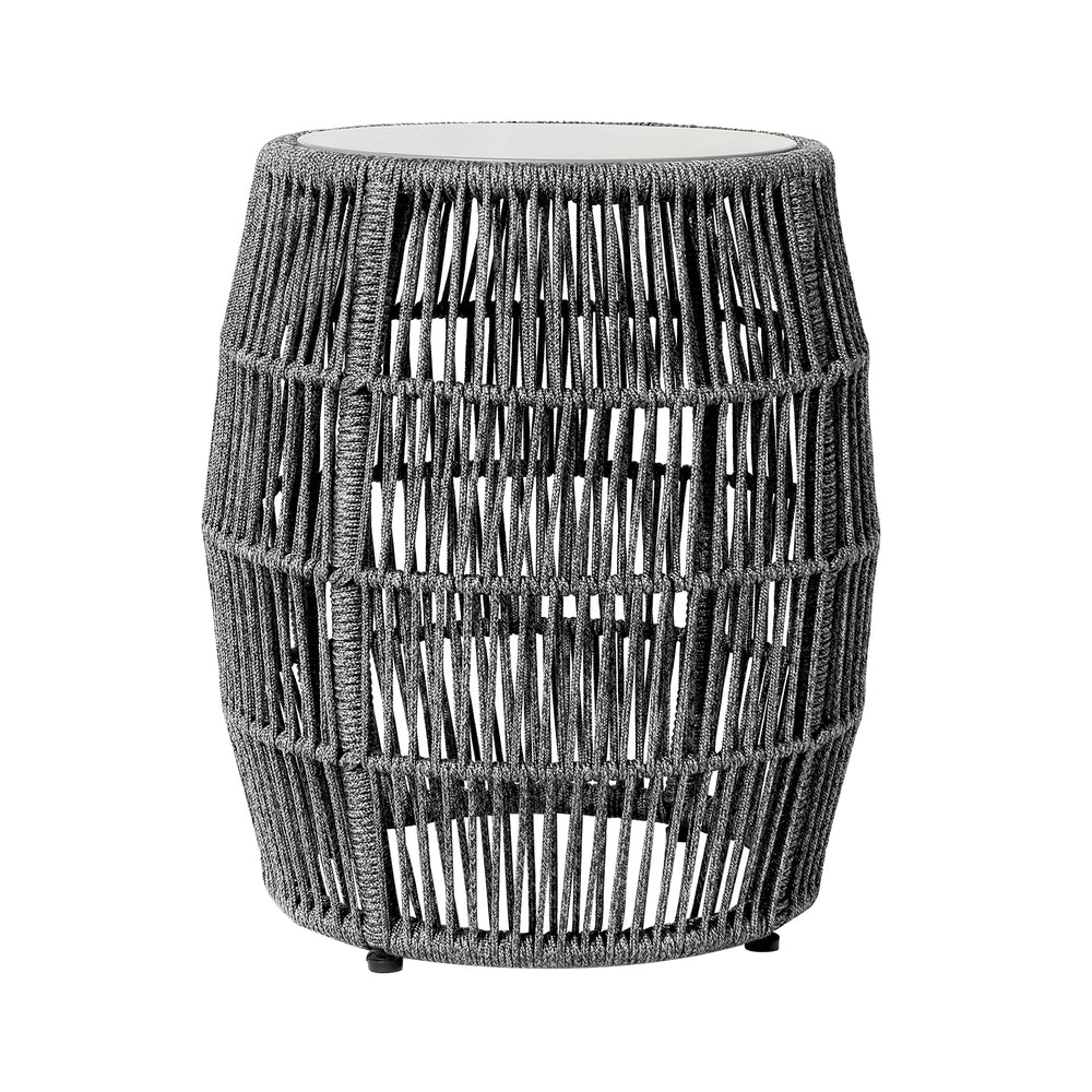 Emory Indoor Outdoor Stool End Table