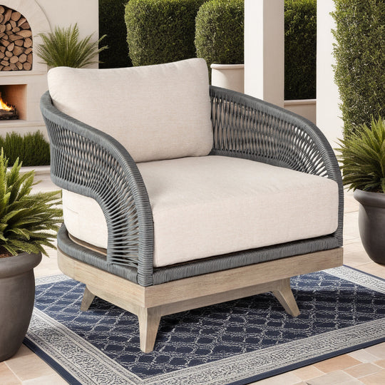 Orbit Swivel Outdoor Chair