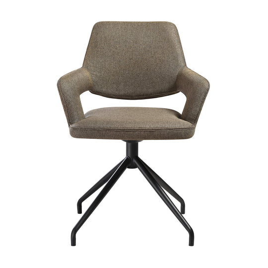 Penny Swivel Upholstered Dining Chair Set of 2