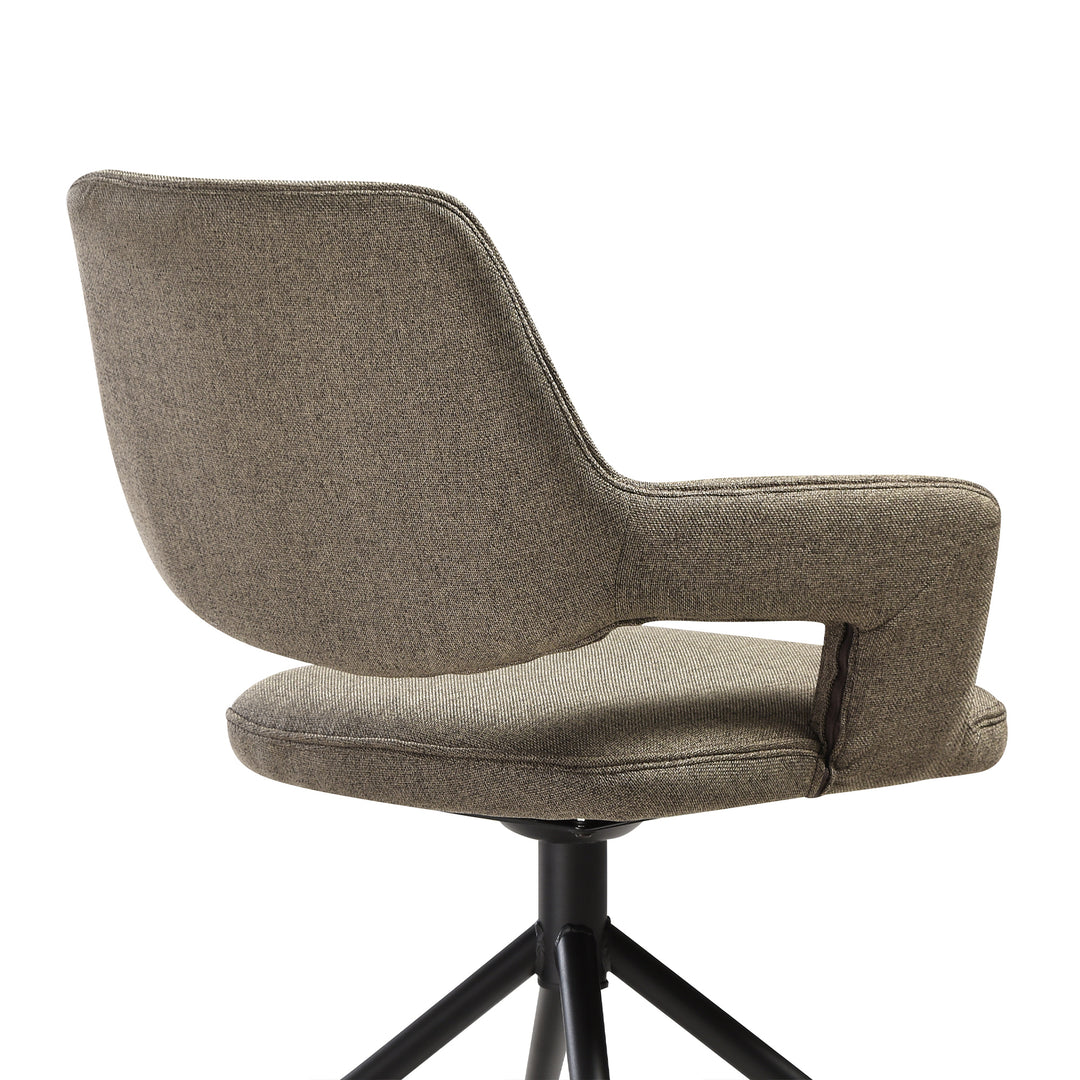 Penny Swivel Upholstered Dining Chair Set of 2