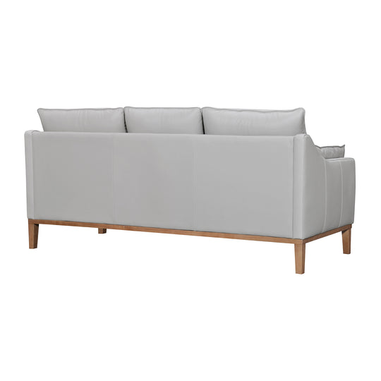 Pompeii 87 in. Leather Sofa