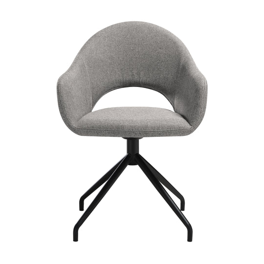 Pria Swivel Upholstered Dining Chair Set of 2