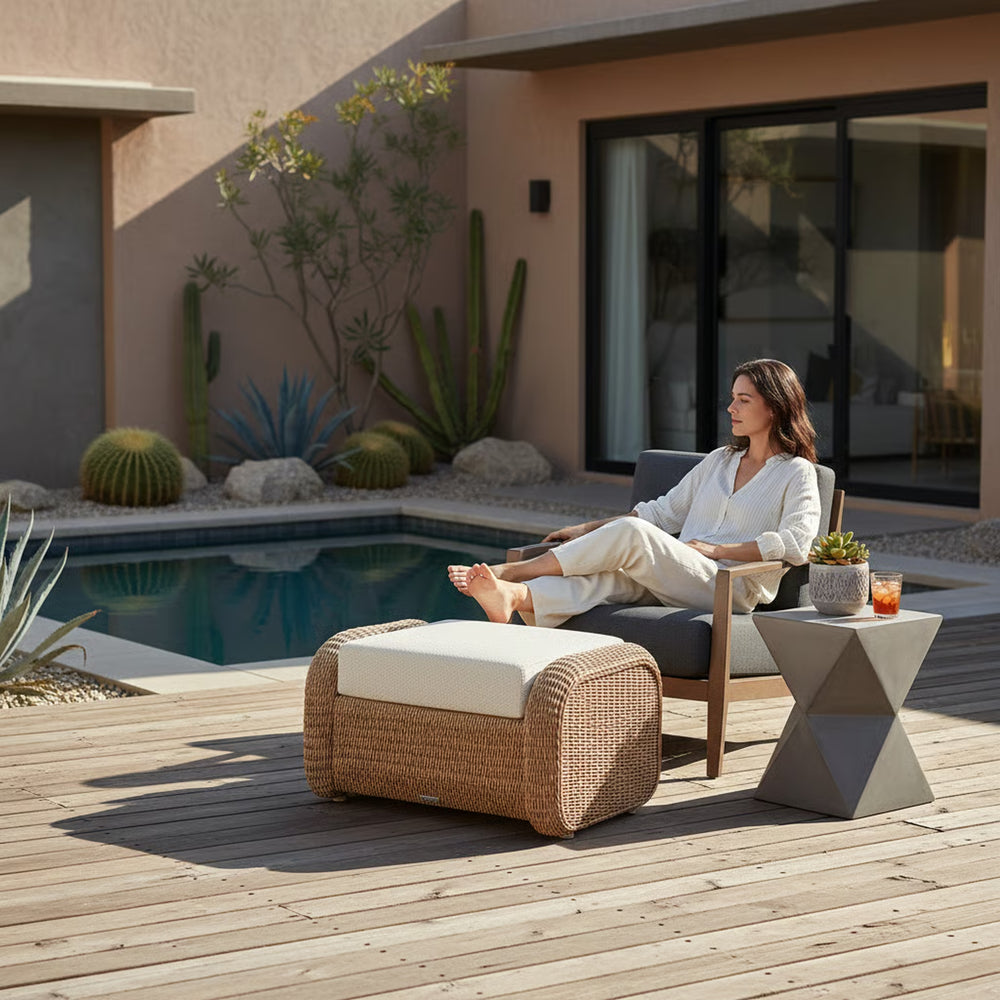 Pavilion Outdoor Ottoman