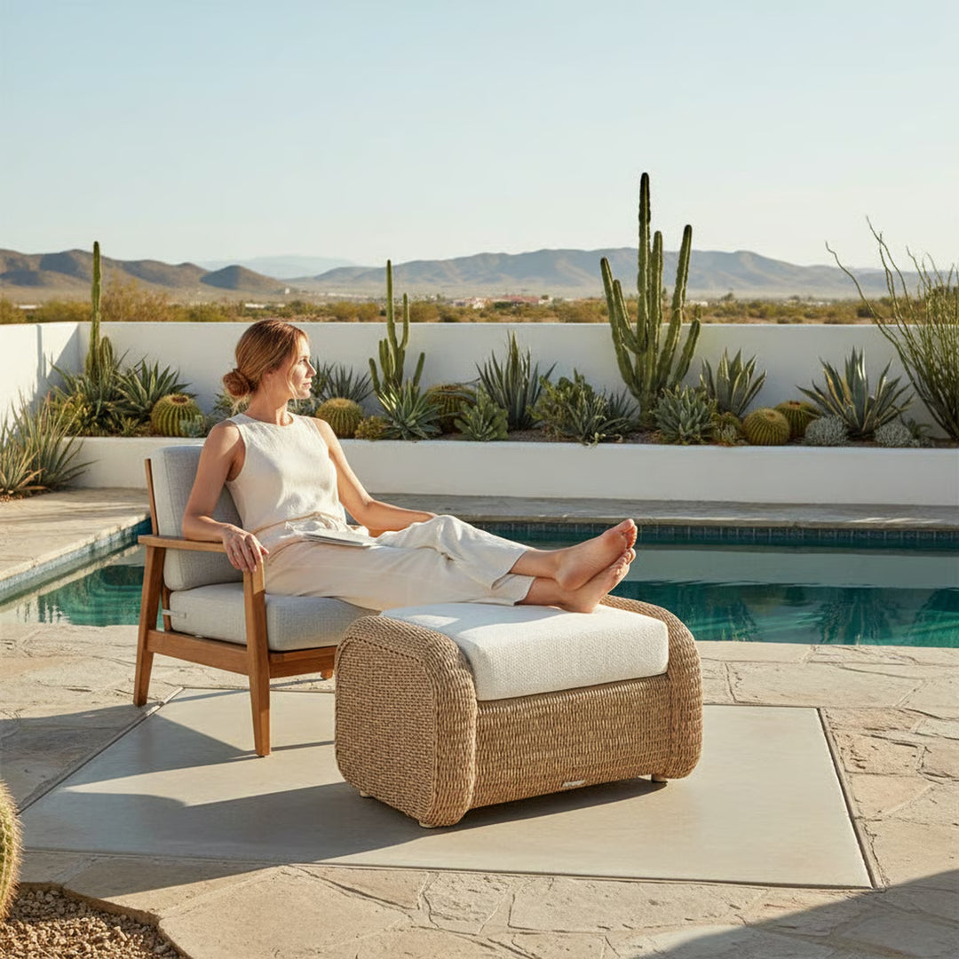 Pavilion Outdoor Ottoman