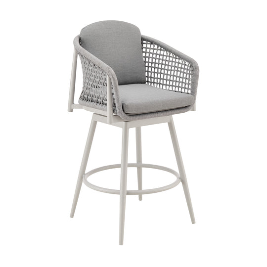 Rhodes Swivel Outdoor Bar Stool