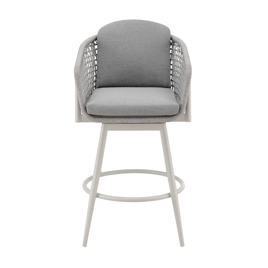 Rhodes Swivel Outdoor Bar Stool