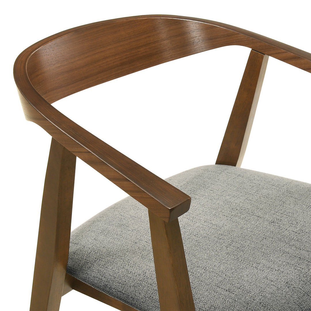 Santana Upholstered Wood Dining Chair - Set of 2