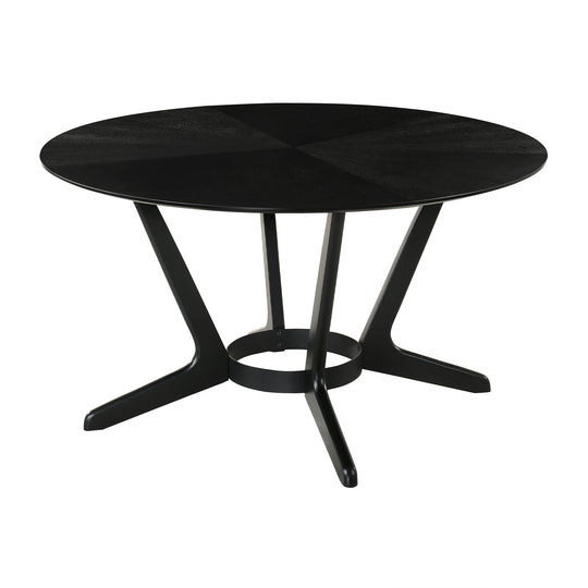 Santana Round Wood Dining Table