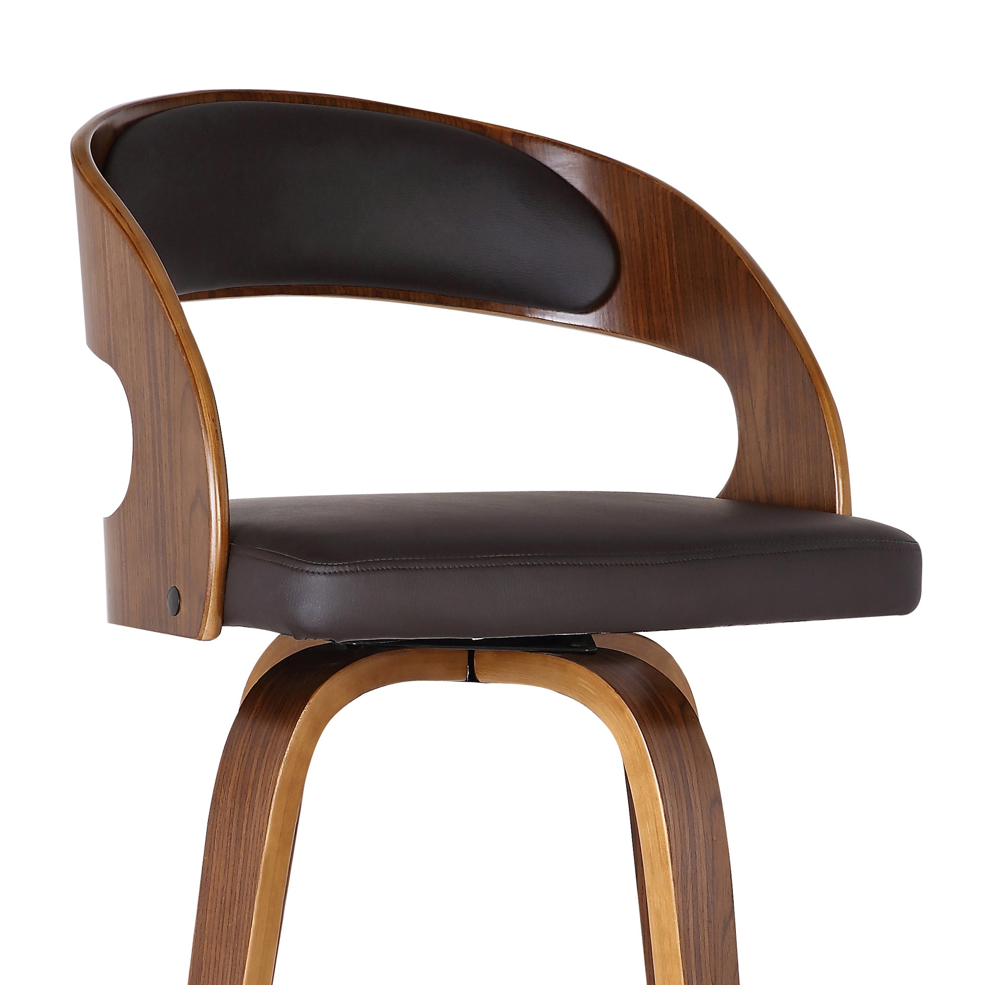 Armen Living Shelly Bar Stool - Thumbnail 2