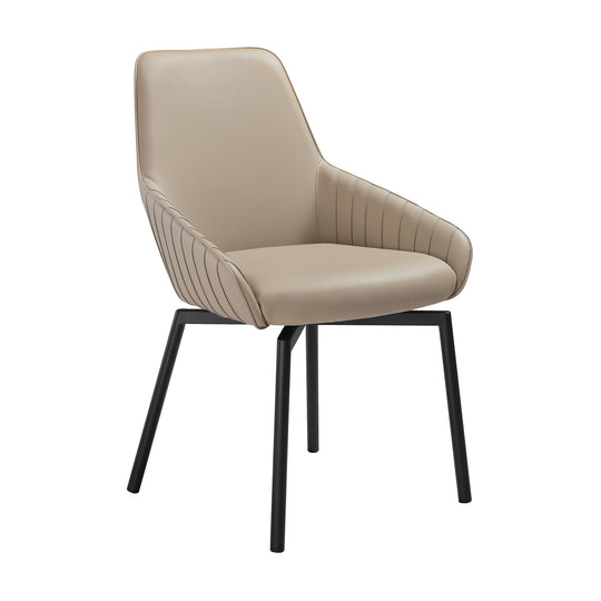 Shilo Swivel Upholstered Dining Chair Set of 2