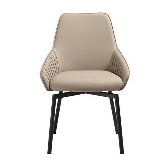 Shilo Swivel Upholstered Dining Chair Set of 2