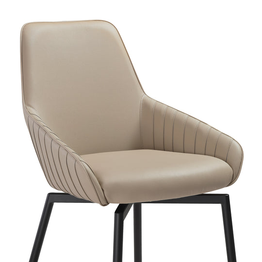 Shilo Swivel Upholstered Dining Chair Set of 2