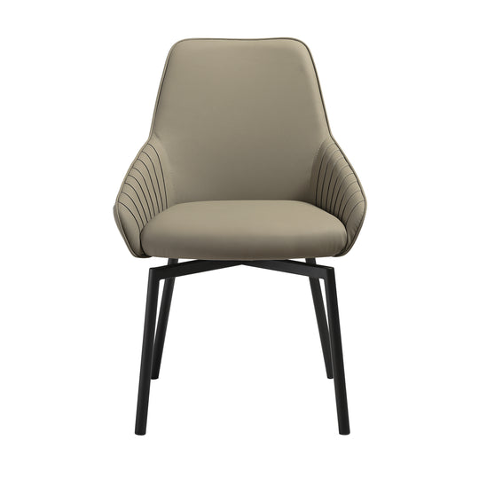 Shilo Swivel Upholstered Dining Chair Set of 2