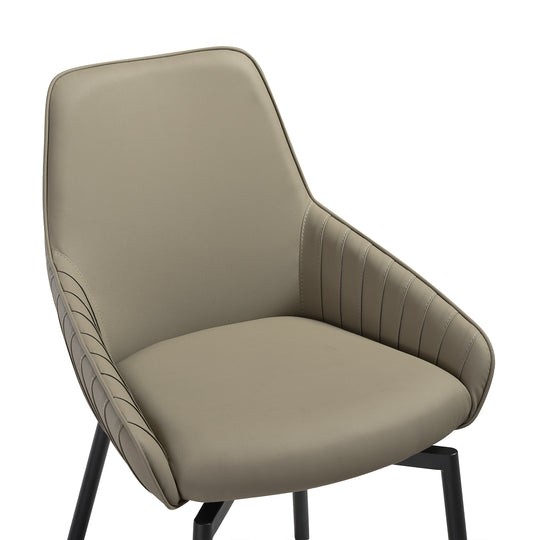 Shilo Swivel Upholstered Dining Chair Set of 2