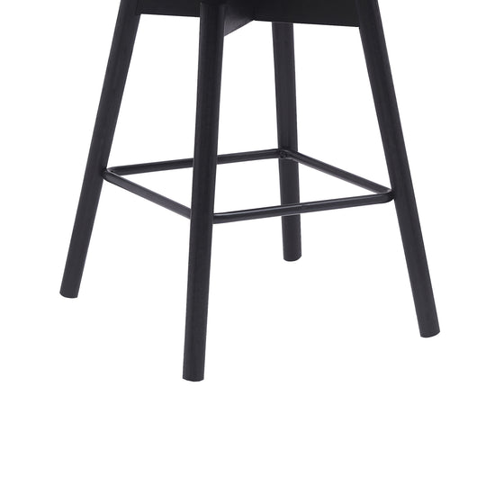 Armen Living Sicily Upholstered Swivel Barstool
