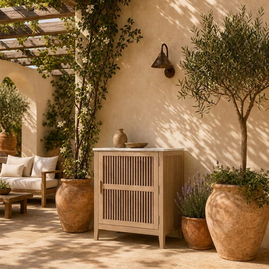 Solara Outdoor Single Door Storage Cabinet