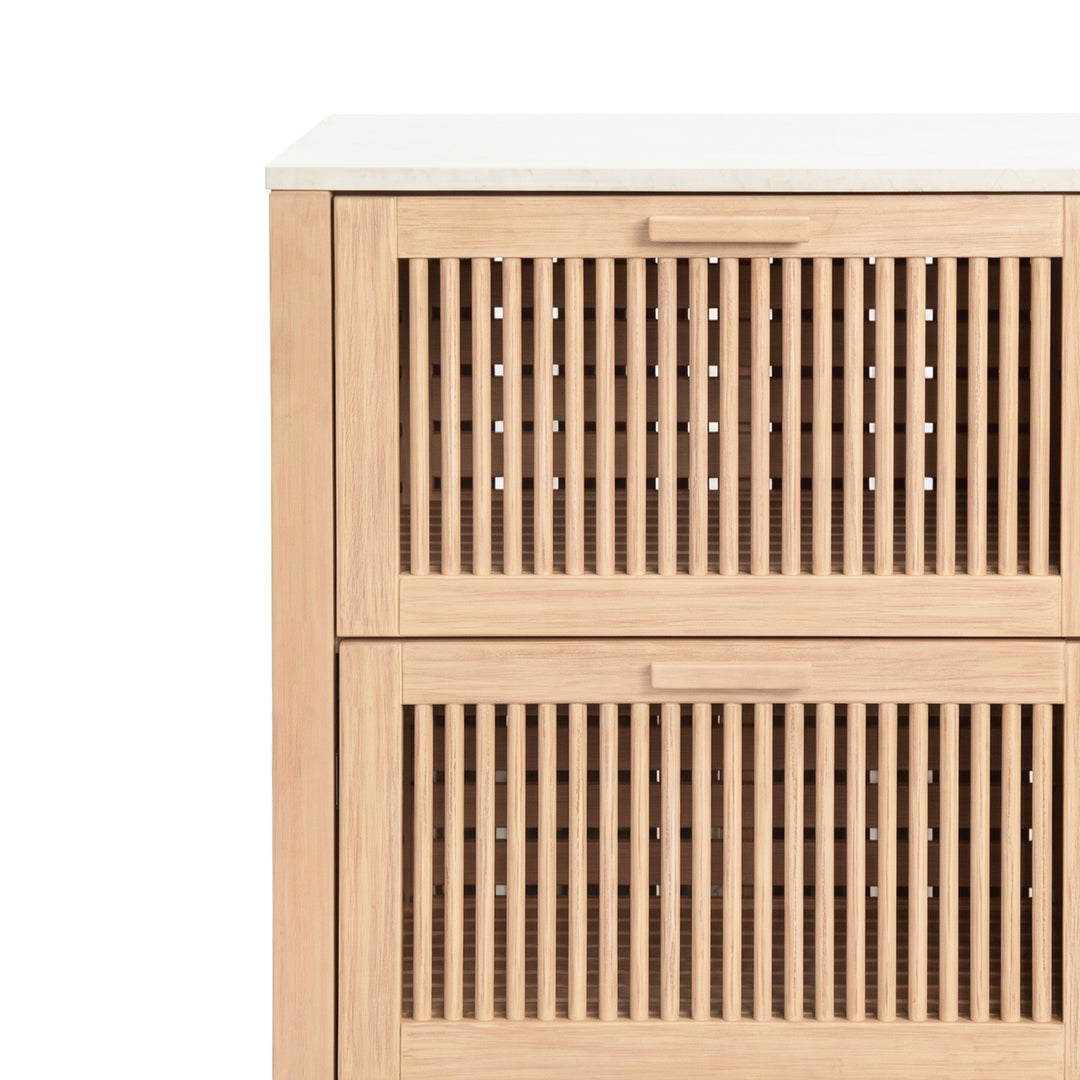 Solara Outdoor Double Drawer Storage Cabinet