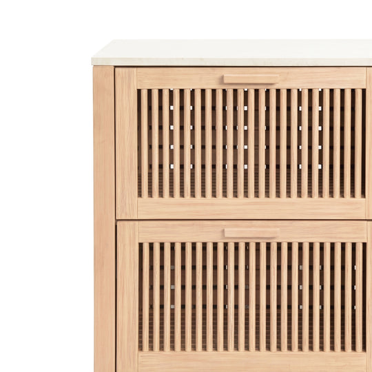 Solara Outdoor Double Drawer Storage Cabinet