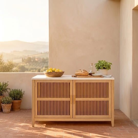 Solara Outdoor Double Door Storage Cabinet