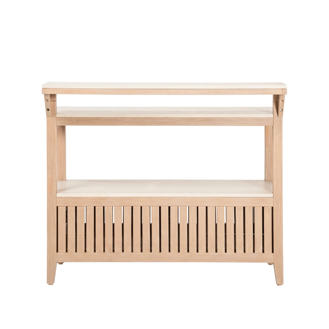 Solara Outdoor Multi-Tier Bar Island
