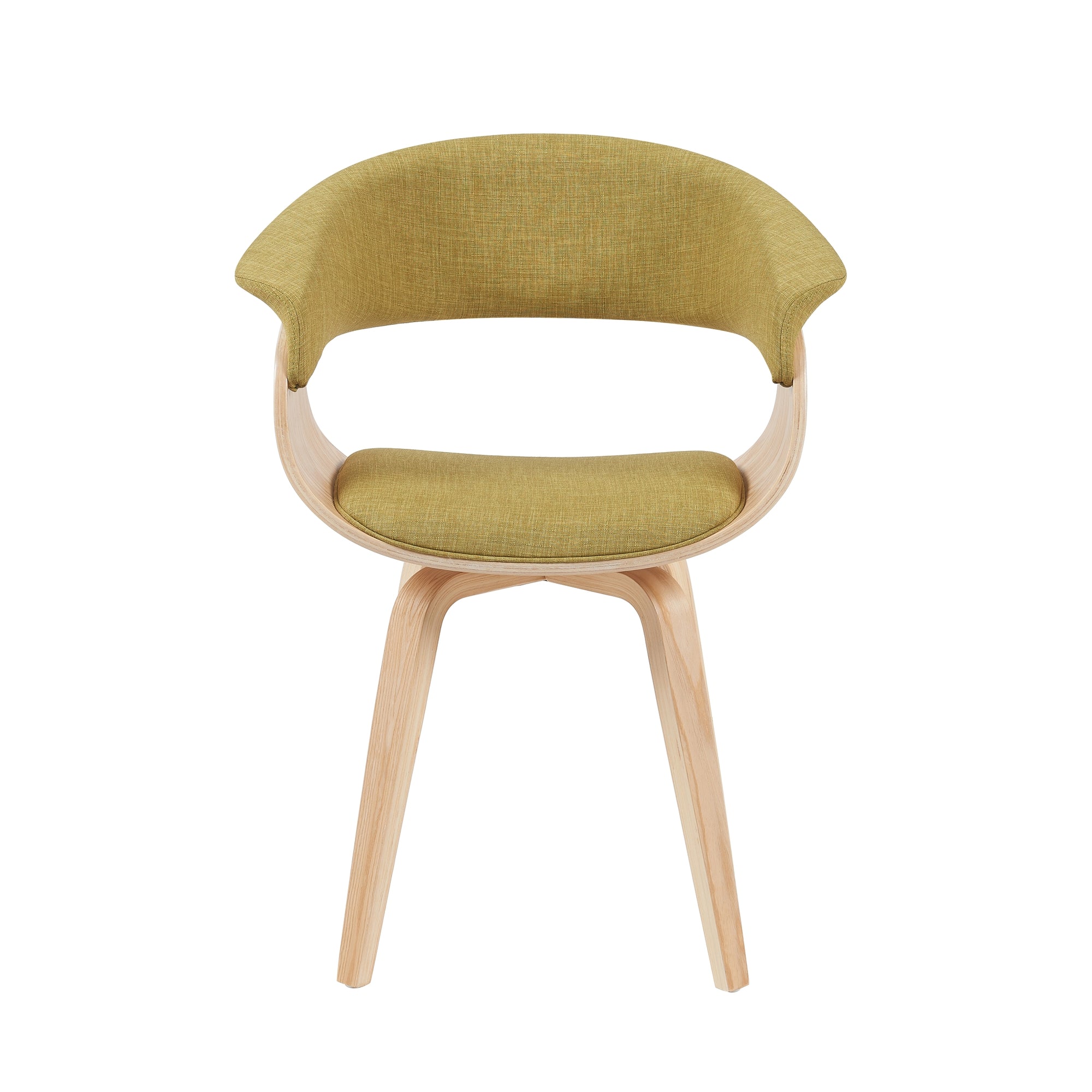 Summer Contemporary Dining Chair in Black Brush Wood Finish and