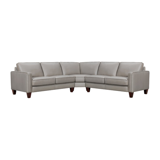 Summit 3 Piece Leather Sectional Sofa