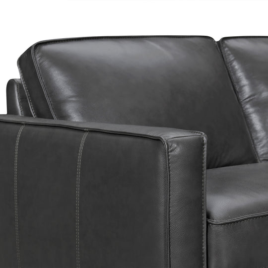 Summit 3 Piece Leather Sectional Sofa