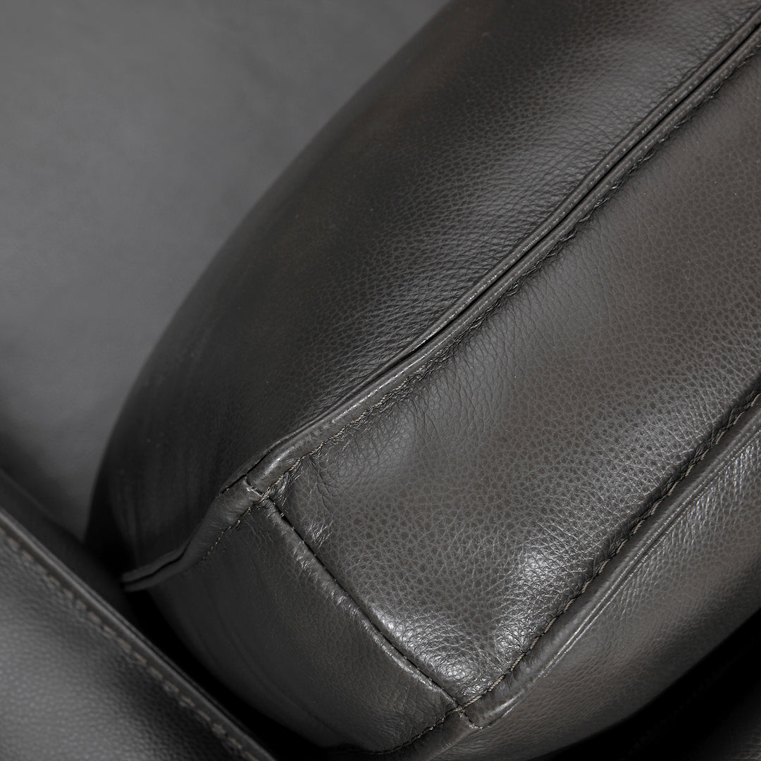 Summit 3 Piece Leather Sectional Sofa