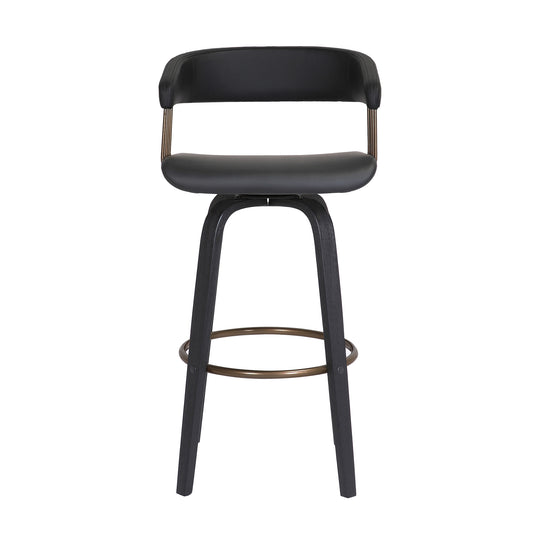 Armen Living Topanga Upholstered Barstool