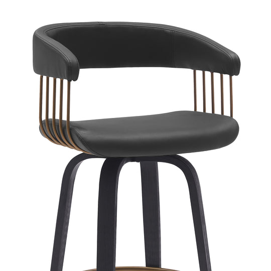 Armen Living Topanga Upholstered Barstool