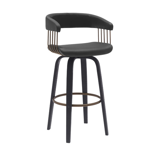 Armen Living Topanga Upholstered Barstool