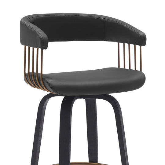Armen Living Topanga Upholstered Barstool