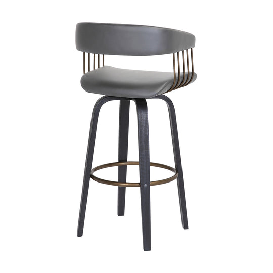 Armen Living Topanga Upholstered Barstool