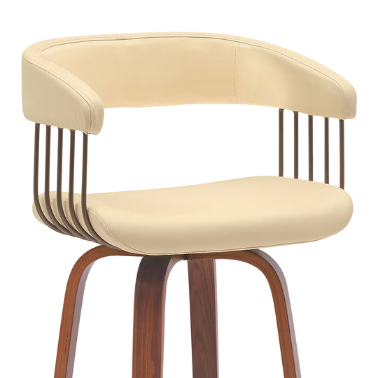 Armen Living Topanga Upholstered Barstool