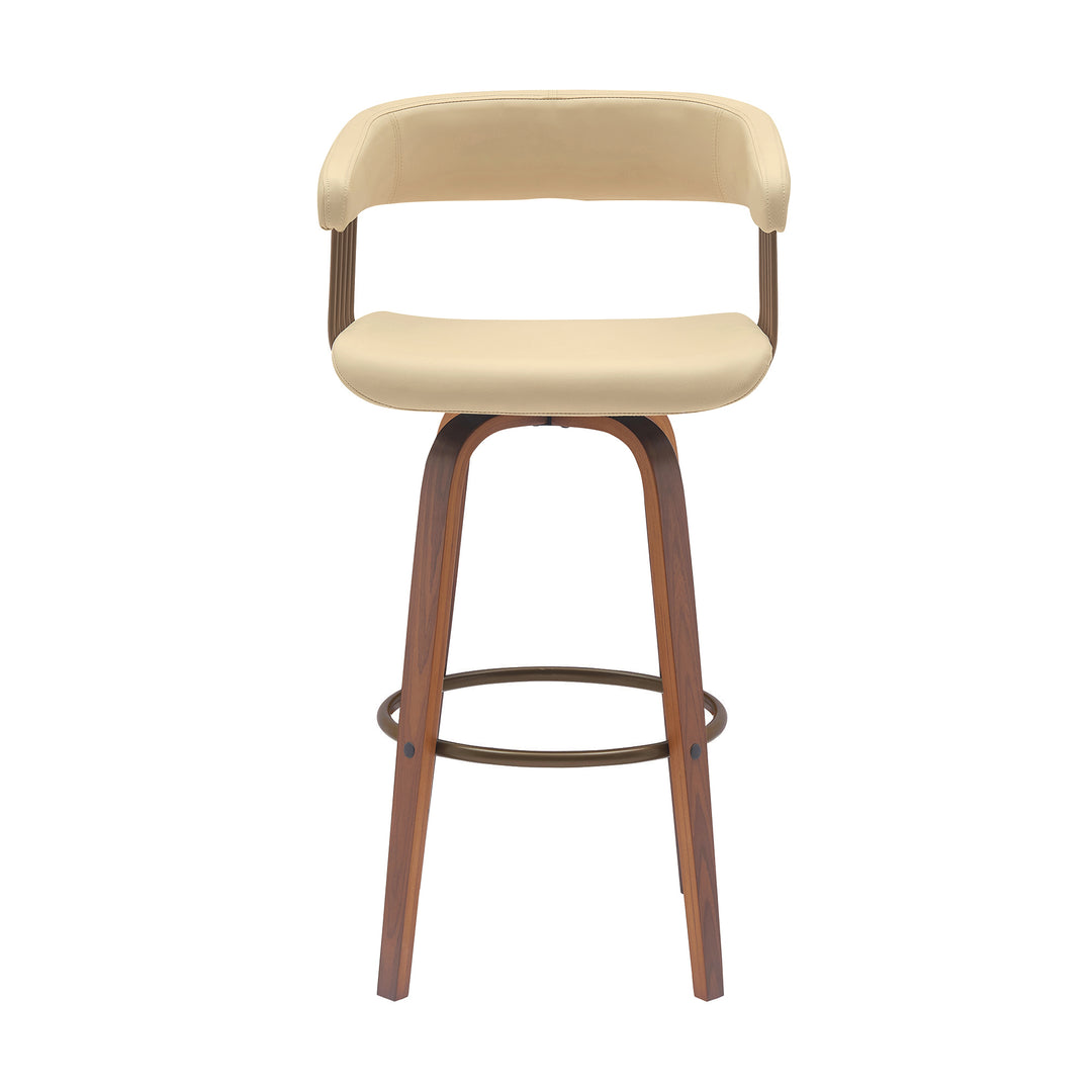 Armen Living Topanga Upholstered Barstool