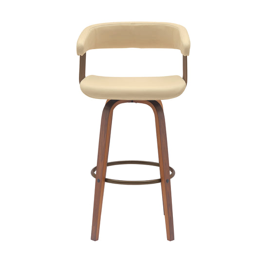 Armen Living Topanga Upholstered Barstool