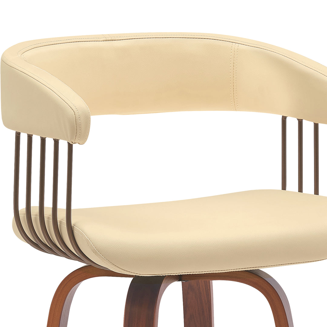 Armen Living Topanga Upholstered Barstool