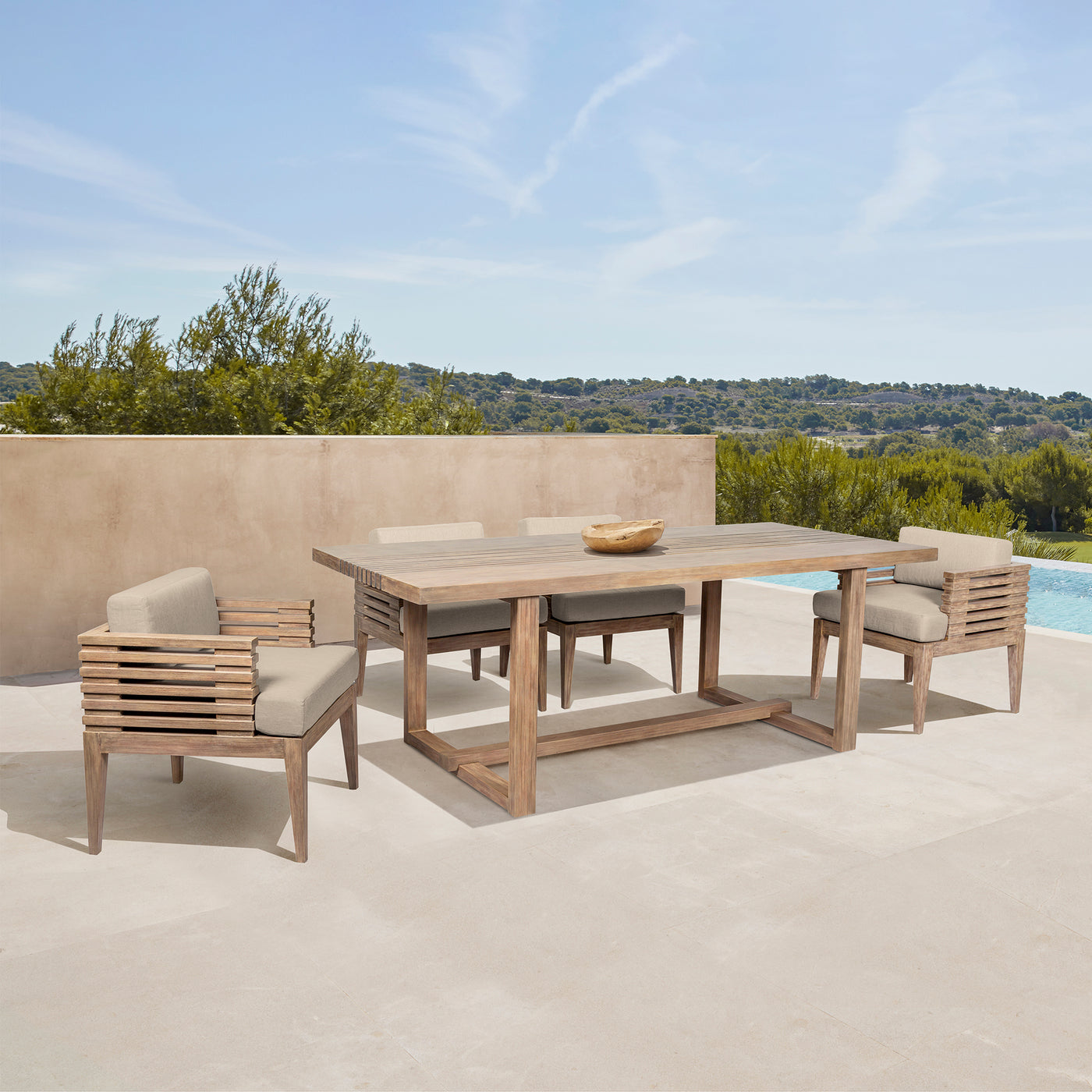 Vivid Outdoor Dining Table
