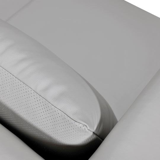 Vincenza 85 in. Leather Sofa