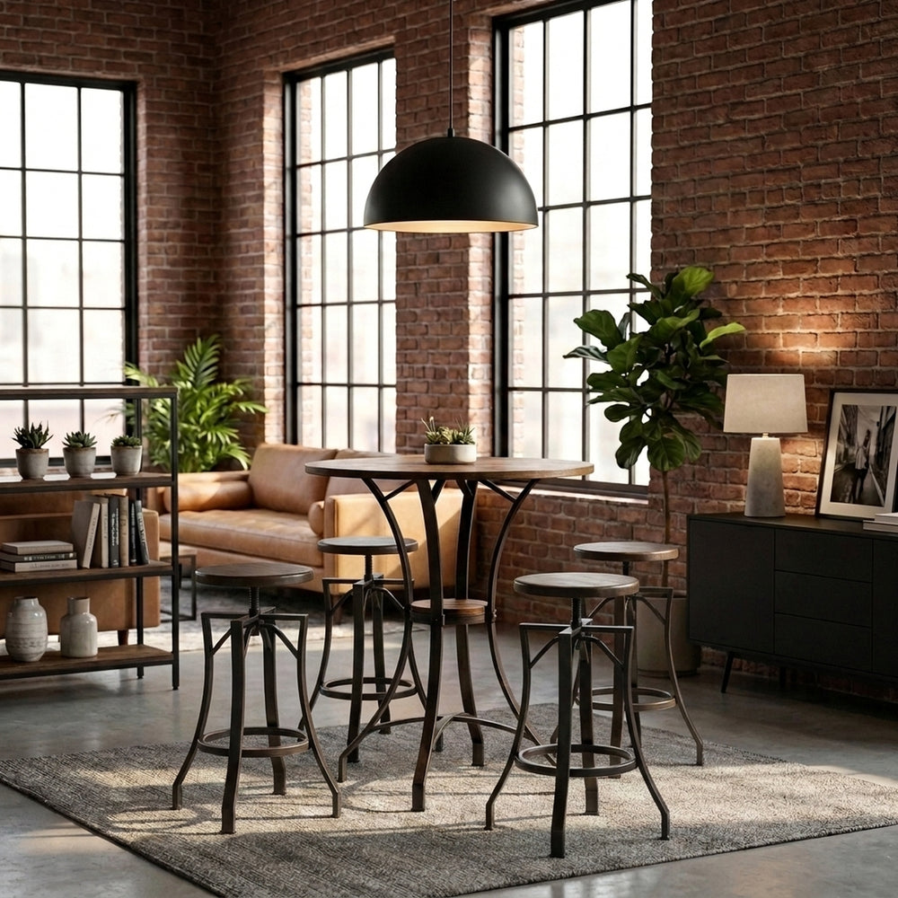 Winslow Backless Adjustable Barstool