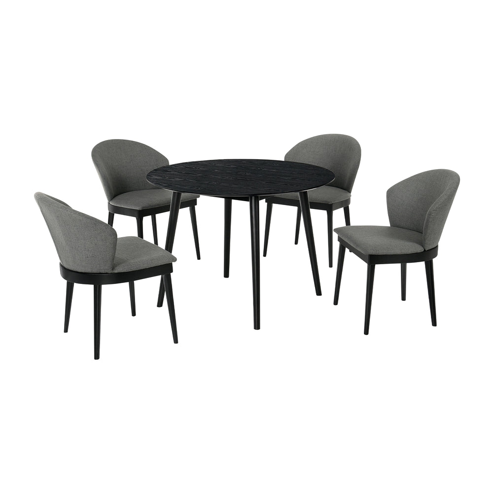 Arcadia and Juno 42 in. 5-Piece Dining Set