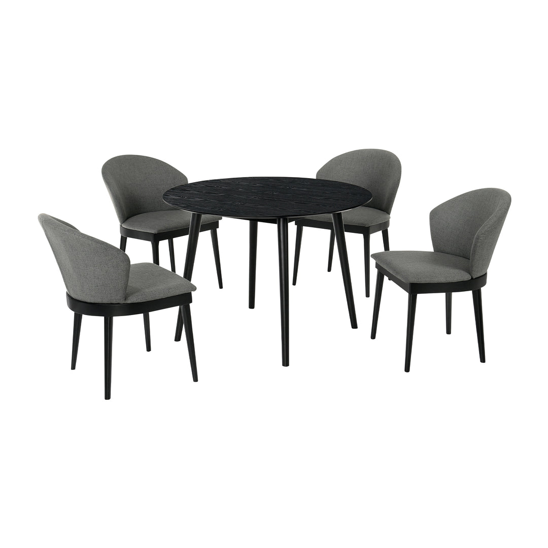 Arcadia and Juno 42 in. 5-Piece Dining Set