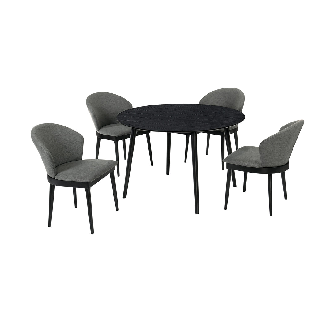 Arcadia and Juno 48 in. 5-Piece Dining Set